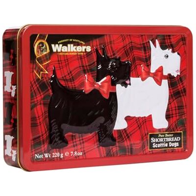 Walkers Shortbreads Scottie Dog 220g - Publicité Walkers Shortbreads Scottie Dog 220g - Publicité