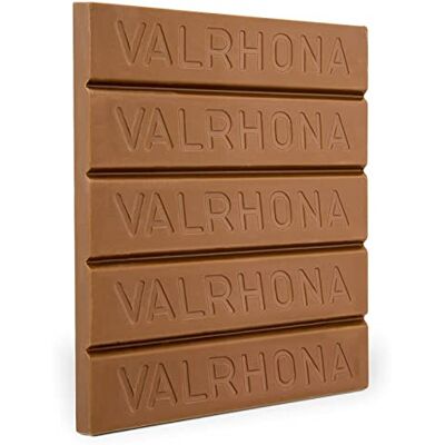 VALRHONA Gianduja noisette lait - Publicité VALRHONA Gianduja noisette lait - Publicité
