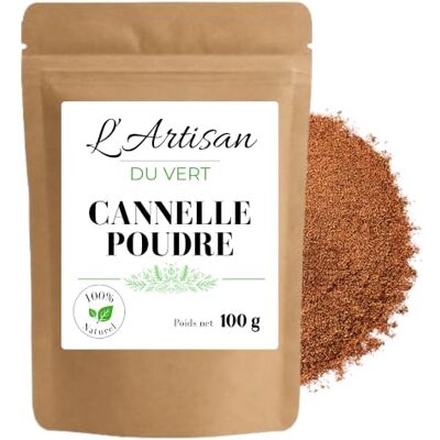 ADV Cannelle en poudre 100g moulue - Publicité ADV Cannelle en poudre 100g moulue - Publicité