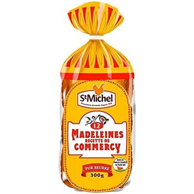St Michel Madeleines de Commercy Pur Beurre 300g (lot de 3) - Publicité St Michel Madeleines de Commercy Pur Beurre 300g (lot de 3) - Publicité
