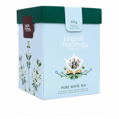 English Tea Shop Thé Blanc Bio Vrac Origami 80g - Publicité English Tea Shop Thé Blanc Bio Vrac Origami 80g - Publicité