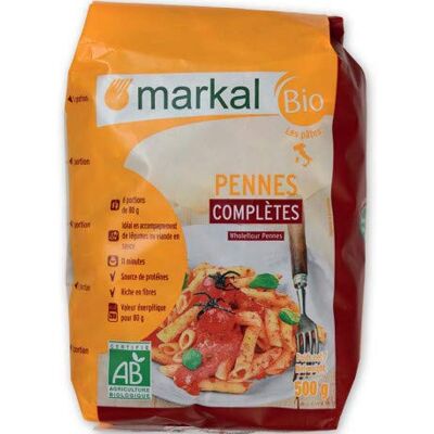 Markal PENNES COMPLETS Pâtes Alimentaires - Publicité Markal PENNES COMPLETS Pâtes Alimentaires - Publicité