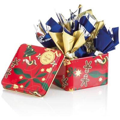 Venchi , Coffret Cadeau de Noël en forme de Paquet Cadeau avec Chocolats Cometa Assortis, Édition Limitée, 74 g, Sans Gluten, Sans Colorants ni Conservateurs, Idée Cadeau et Décoration de Noël - Publicité Venchi , Coffret Cadeau de Noël en forme de Paquet Cadeau avec Chocolats Cometa Assortis, Édition Limitée, 74 g, Sans Gluten, Sans Colorants ni Conservateurs, Idée Cadeau et Décoration de Noël - Publicité