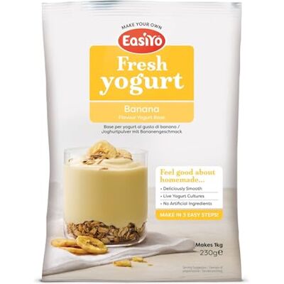 EasiYo Banana Yoghurt Mix 230g - Publicité EasiYo Banana Yoghurt Mix 230g - Publicité