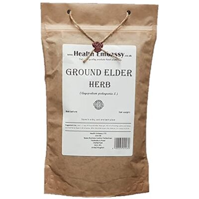 HEALTH EMBASSY Herbe d'Égopode Tisane Aegopodium Podagraria L Ground Elder Herb (50g) - Publicité HEALTH EMBASSY Herbe d'Égopode Tisane Aegopodium Podagraria L Ground Elder Herb (50g) - Publicité