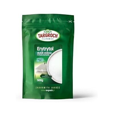 TARGROCH Erythritol - Édulcorant naturel faible en calories - 500g - Publicité TARGROCH Erythritol - Édulcorant naturel faible en calories - 500g - Publicité
