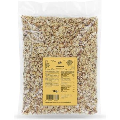 KoRo Noix tigrées effilées 1 kg À base de noix tigrées non grillées et pelées, sans additifs, sans allergènes et sans gluten. Publicité KoRo Noix tigrées effilées 1 kg À base de noix tigrées non grillées et pelées, sans additifs, sans allergènes et sans gluten. Publicité