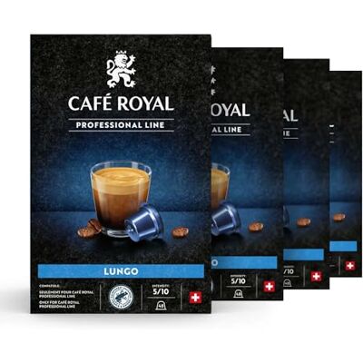 Café Royal Pro - Lungo - 4 x 48 - capsules de café - Publicité Café Royal Pro - Lungo - 4 x 48 - capsules de café - Publicité