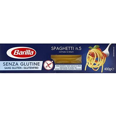 Barilla Spaghetti N°5, Sans Gluten 400G Lot De 3 Prix Unitaire Livraison Gratuit En France Métropolitaine Sous 3 Jours Ouverts - Publicité Barilla Spaghetti N°5, Sans Gluten 400G Lot De 3 Prix Unitaire Livraison Gratuit En France Métropolitaine Sous 3 Jours Ouverts - Publicité