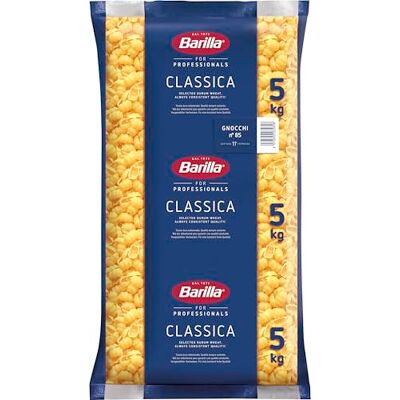 Barilla Pâtes alimentaires 5 kg Gnocchi n. 85 5kg - Publicité Barilla Pâtes alimentaires 5 kg Gnocchi n. 85 5kg - Publicité
