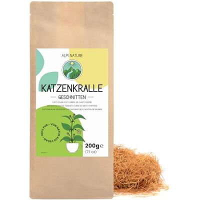 Alpi Nature Griffe de Chat Tisane 200g, Écorce de Griffe de Chat Séchée et Coupée, Thé en Vrac - Publicité Alpi Nature Griffe de Chat Tisane 200g, Écorce de Griffe de Chat Séchée et Coupée, Thé en Vrac - Publicité