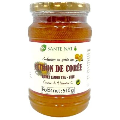 SN SANTE NAT Infusion en Gelée Citron de Corée (Yuzu) 510g par Santé Nat - Publicité SN SANTE NAT Infusion en Gelée Citron de Corée (Yuzu) 510g par Santé Nat - Publicité