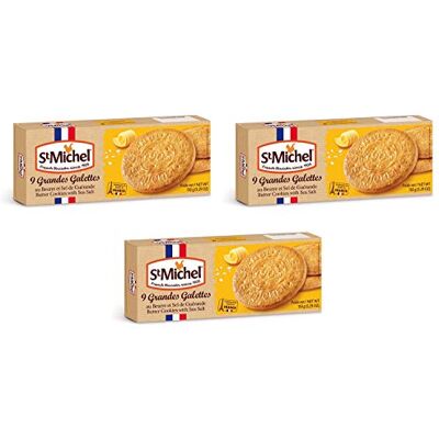 St Michel La Grande Galette Beurre Salé 150 g Lot de 3 - Publicité St Michel La Grande Galette Beurre Salé 150 g Lot de 3 - Publicité