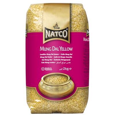 Natco Moong Dal Yellow 2 Kg - Publicité Natco Moong Dal Yellow 2 Kg - Publicité