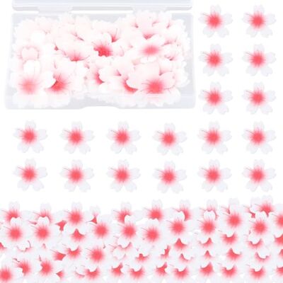 Colexy 100 Pièces Decoration Gateau Comestible,Fleurs de Cerisier de Cupcake Toppers,Tropical Gâteau Décorations,Décoration de Gâteau,pour Hawaï Aloha Jungle Summer Theme Party, Mariage d'anniversaire - Publicité Colexy 100 Pièces Decoration Gateau Comestible,Fleurs de Cerisier de Cupcake Toppers,Tropical Gâteau Décorations,Décoration de Gâteau,pour Hawaï Aloha Jungle Summer Theme Party, Mariage d'anniversaire - Publicité