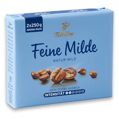 Tchibo - Feine Milde - 500 g - Moulu - Café - Publicité Tchibo - Feine Milde - 500 g - Moulu - Café - Publicité