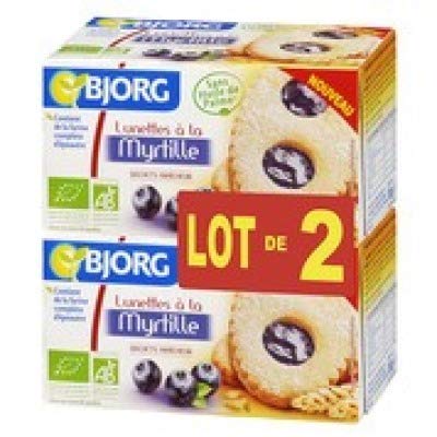 BJORG Lunettes myrtilles Le lot de 2 paquets de 200g - Publicité BJORG Lunettes myrtilles Le lot de 2 paquets de 200g - Publicité