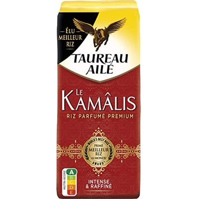 AUCHAN Lot de 3 unités *** TAUREAU AILE Riz Kamâlis parfumé premium intense et raffiné 750g - Publicité AUCHAN Lot de 3 unités *** TAUREAU AILE Riz Kamâlis parfumé premium intense et raffiné 750g - Publicité