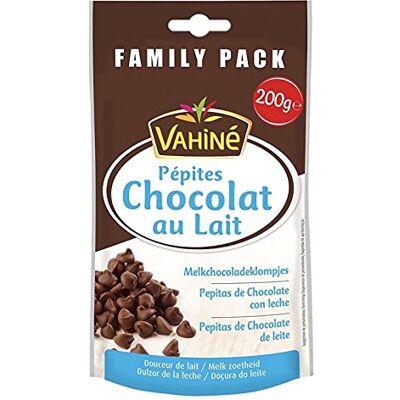 Vahiné Pépites de Chocolat au Lait Family Pack 200g (lot de - Publicité Vahiné Pépites de Chocolat au Lait Family Pack 200g (lot de - Publicité
