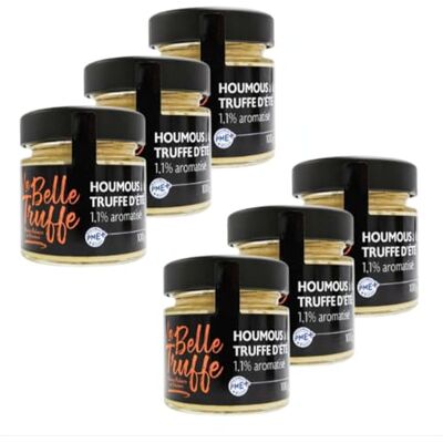 La Belle Truffe Lot 6x Houmous à la truffe d'été Pot 100g - Publicité La Belle Truffe Lot 6x Houmous à la truffe d'été Pot 100g - Publicité