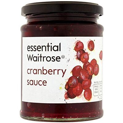 Waitrose Essential Cranberry Sauce 305g - Publicité Waitrose Essential Cranberry Sauce 305g - Publicité