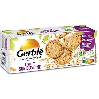Gerblé Biscuits Son D'Avoine 144G Lot De 4 - Publicité Gerblé Biscuits Son D'Avoine 144G Lot De 4 - Publicité