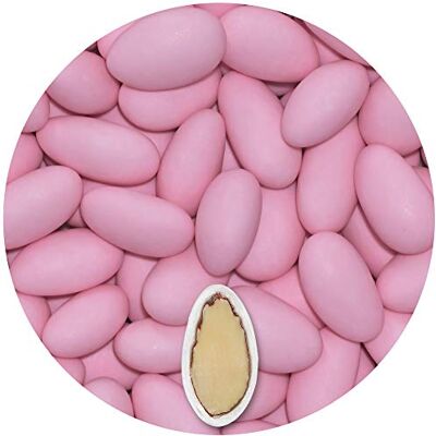 EinsSein 500g Dragées Amandes Gracile midi rose brillant ca. 150 pièce Dragees Mariage Baptême Communion Célébrer Fête Candybar Confiserie Candy Bar Cadeaux Invités Bonbons Amande Premium - Publicité EinsSein 500g Dragées Amandes Gracile midi rose brillant ca. 150 pièce Dragees Mariage Baptême Communion Célébrer Fête Candybar Confiserie Candy Bar Cadeaux Invités Bonbons Amande Premium - Publicité