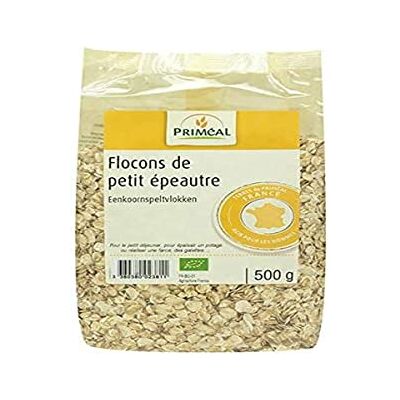 Primeal Flocons de Petit Epeautre France 500 g (1 Unité) - Publicité Primeal Flocons de Petit Epeautre France 500 g (1 Unité) - Publicité