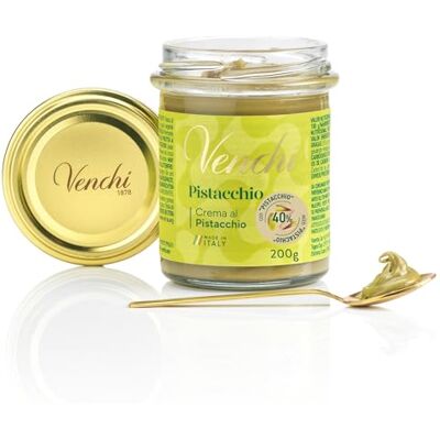 Venchi Pâte à Tartiner à la Pistache, 200 g Sans Gluten Idée Cadeau - Publicité Venchi Pâte à Tartiner à la Pistache, 200 g Sans Gluten Idée Cadeau - Publicité