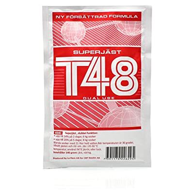 Spirit Ferm Turbo Levure T48 Super 140g Fermentation Rapide, Moût À Distiller, Moût Sucré - Publicité Spirit Ferm Turbo Levure T48 Super 140g Fermentation Rapide, Moût À Distiller, Moût Sucré - Publicité