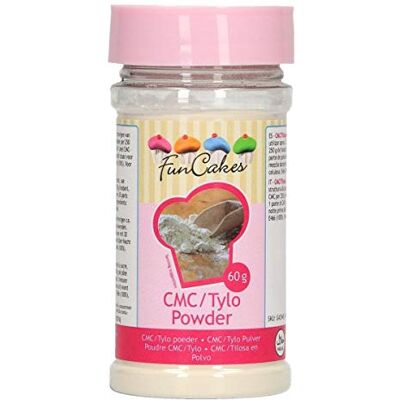 FunCakes Cmc Tylo Poudre pour Durcir Fondant de Modélisation Comestible 80 g - Publicité FunCakes Cmc Tylo Poudre pour Durcir Fondant de Modélisation Comestible 80 g - Publicité