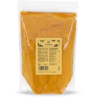 KoRo Curcuma bio moulu 1 kg 100 % curcuma sans additifs issu de l'agriculture biologique - Publicité KoRo Curcuma bio moulu 1 kg 100 % curcuma sans additifs issu de l'agriculture biologique - Publicité