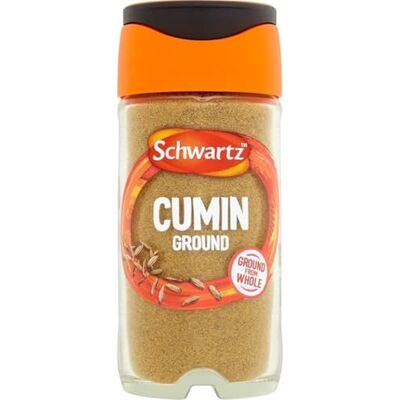 Schwartz Cumin moulu, 37 g - Publicité Schwartz Cumin moulu, 37 g - Publicité