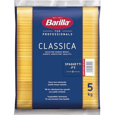 Barilla Nr.5 5Kg Pasta - Spaghettis - Publicité Barilla Nr.5 5Kg Pasta - Spaghettis - Publicité