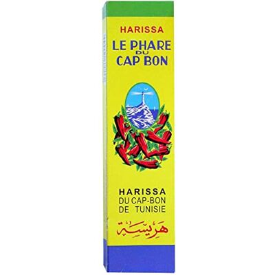 AUCHAN Lot de 3 unités *** LE PHARE DU CAP BON Harissa en tube 140g - Publicité AUCHAN Lot de 3 unités *** LE PHARE DU CAP BON Harissa en tube 140g - Publicité