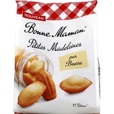 Bonne Maman Petites Madeleines Pur Beurre 17 Madeleines Fondantes Recette Authentique- 235 G - Publicité Bonne Maman Petites Madeleines Pur Beurre 17 Madeleines Fondantes Recette Authentique- 235 G - Publicité