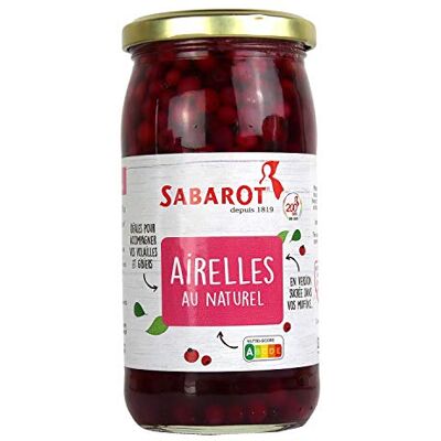 Sabarot Airelles en bocal 125g - Publicité Sabarot Airelles en bocal 125g - Publicité
