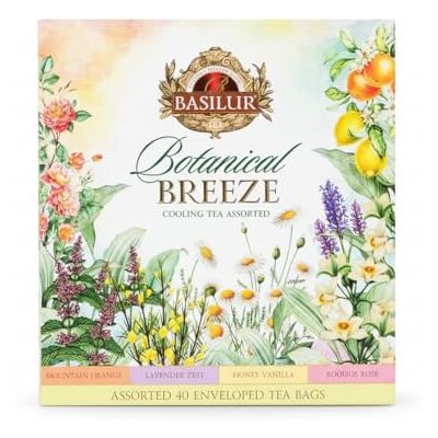 Mélange de thés BASILUR - Saveurs Variées - 65g - Publicité Mélange de thés BASILUR - Saveurs Variées - 65g - Publicité