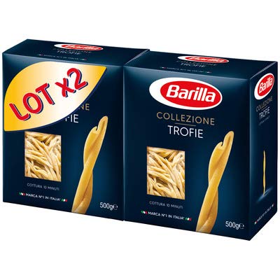 Barilla Bundle trofie Le lot de 2 paquets de 500g - Publicité Barilla Bundle trofie Le lot de 2 paquets de 500g - Publicité