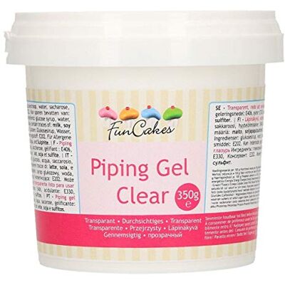 FunCakes Piping Gel 350g - Publicité FunCakes Piping Gel 350g - Publicité