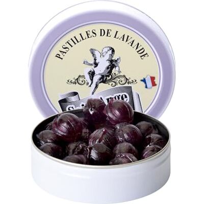 Saint Ange Pastilles Saint-Ange Bonbons Traditionnels 100% Français (Lavande) - Publicité Saint Ange Pastilles Saint-Ange Bonbons Traditionnels 100% Français (Lavande) - Publicité