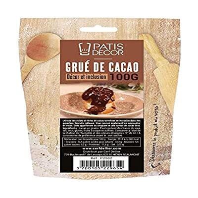 PATISDECOR Grue de Cacao 100g - Publicité PATISDECOR Grue de Cacao 100g - Publicité