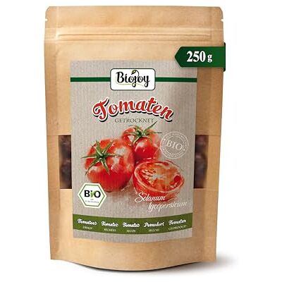Biojoy BIO Tomates séchées, sans huile, 7% sel gemme, 250 g - Publicité Biojoy BIO Tomates séchées, sans huile, 7% sel gemme, 250 g - Publicité