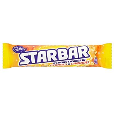 Cadbury Barre chocolatée Starbar lot de 12 barres de 49 g - Publicité Cadbury Barre chocolatée Starbar lot de 12 barres de 49 g - Publicité