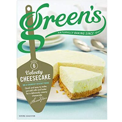green's Mélange pour Gâteau au fromage Original 259 g Lot de 3 - Publicité green's Mélange pour Gâteau au fromage Original 259 g Lot de 3 - Publicité