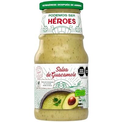 Herdez Sauce guacamole du Mexique, verre 445g Salsa de Guacamole 445g - Publicité Herdez Sauce guacamole du Mexique, verre 445g Salsa de Guacamole 445g - Publicité