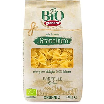 AUCHAN Lot de 3 unités *** GRANORO Granoduro farfalle bio 500g - Publicité AUCHAN Lot de 3 unités *** GRANORO Granoduro farfalle bio 500g - Publicité