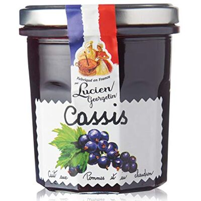 LUCIEN GEORGELIN Préparation de Cassis 320g Le Bocal - Publicité LUCIEN GEORGELIN Préparation de Cassis 320g Le Bocal - Publicité
