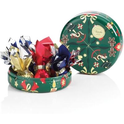 Venchi , Coffret Cadeau de Noël en Boîte Métallique avec Chocolats Cometa Assortis, Édition Limitée, 86 g, Sans Gluten, Sans Colorants ni Conservateurs, Idée Cadeau et Décoration - Publicité Venchi , Coffret Cadeau de Noël en Boîte Métallique avec Chocolats Cometa Assortis, Édition Limitée, 86 g, Sans Gluten, Sans Colorants ni Conservateurs, Idée Cadeau et Décoration - Publicité