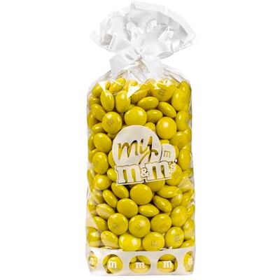 M&M'S COLLECTION Choco Bonbon Chocolat au Lait Monocouleur Sachet 300g Jaune Idéal pour DIY, Pâques, Anniversaire, Nouvel An & Buffet de Bonbons - Publicité M&M'S COLLECTION Choco Bonbon Chocolat au Lait Monocouleur Sachet 300g Jaune Idéal pour DIY, Pâques, Anniversaire, Nouvel An & Buffet de Bonbons - Publicité